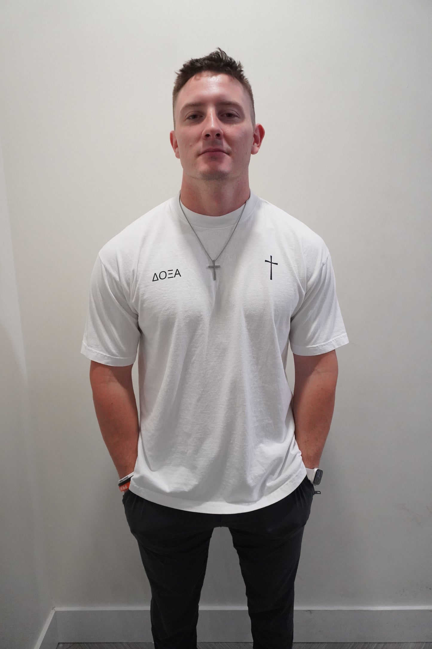 Colossians 3:12 White Tee - DP #001