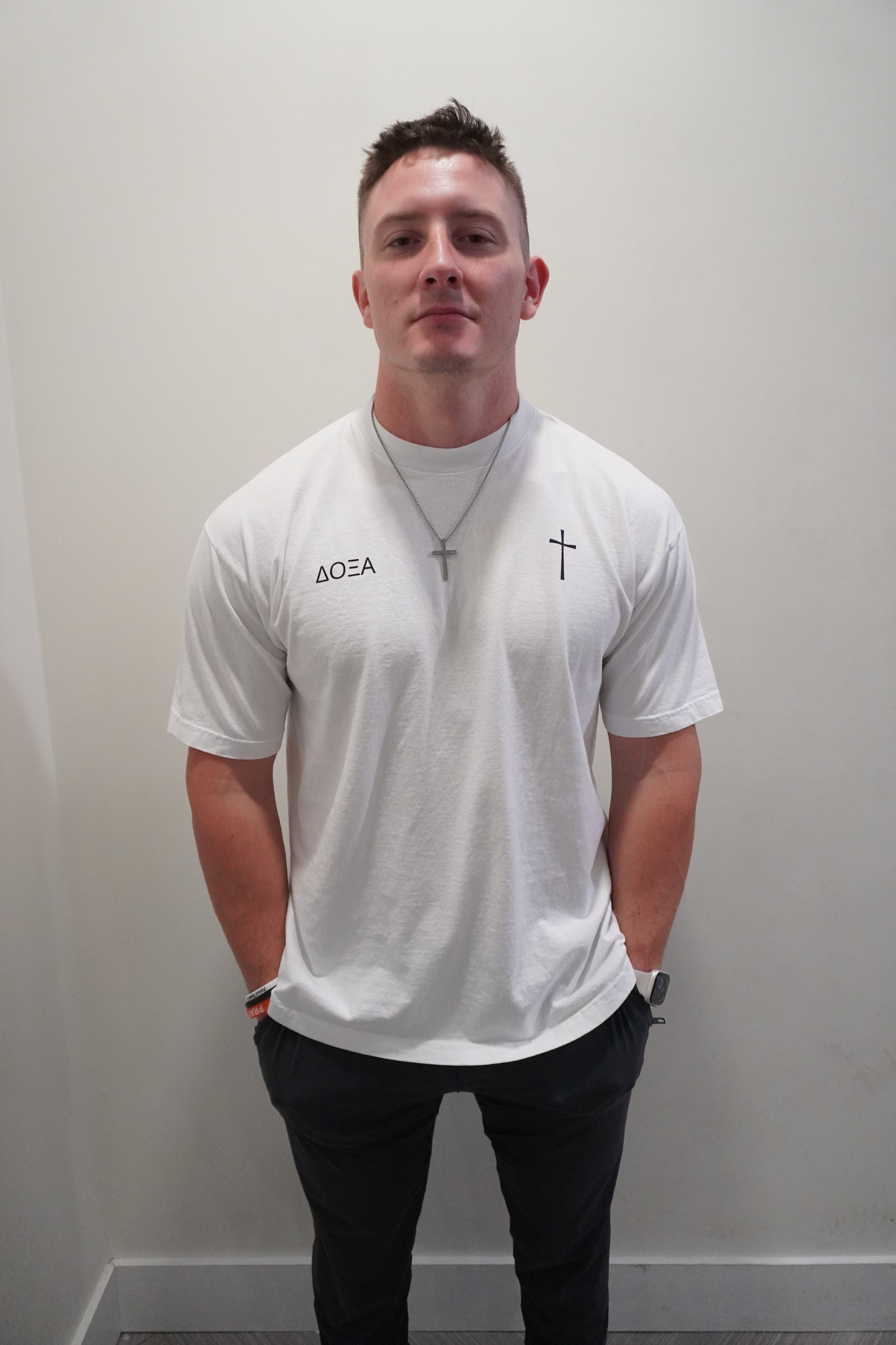 Colossians 3:12 White Tee - DP #001